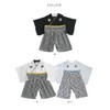 Aenak Boys' Hakama Romper - black (black 19-3911tcx)