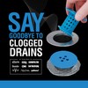 TubShroom Tub Drain Hair Catcher Strainer, Blue – Drain Protector