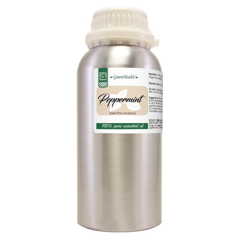 GreenHealth Peppermint Essential Oil – 2 Pack (16 fl oz