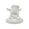 Puckator CHE120 Rosebud LED Crystal Ball Cherub