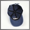 Buzz Selection CAP380 Denim Embroidered Cap, Brim, Stylish, BB Cap,