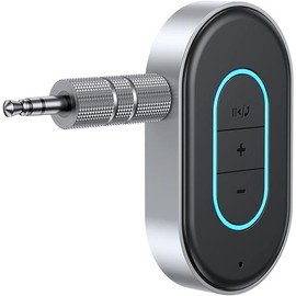 Bluetooth Audio Receiver, 1 count Wireless FM Transmitter, Car Bluetooth Transmitter, AUX Input Bluetooth Sound Adapter For Car