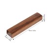 Operitacx Pack of 2 Bamboo Calligraphy Ruler Table Paperweight Chinese