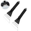2 Pcs Ice Scraper, Ice Scraper for Cars Winter Care