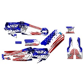 16eDRIVE Merica USA Senge Graphics Kit Compatible with Stacyc