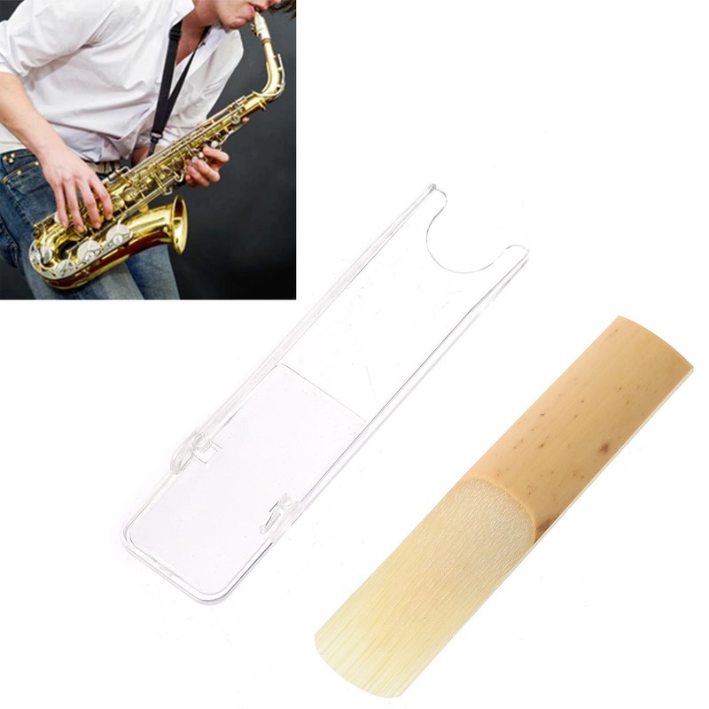 10Pcs Tenor Saxophone Reeds Set Bb Key Sax Replacement Parts