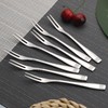 Obston Fruit Forks Set of 12, Mini Forks for Appetizers,