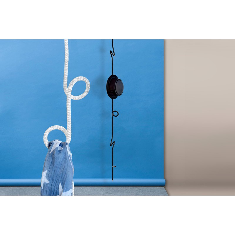 Peppermint Products Loop Rope | Hängende, höhenverstellbare Garderobe aus Seil