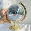 MFGDISCO Disco Ball Globe Home Decor Statues Classic Tabletop Art