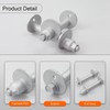 Yojunauto Front Suspension Camber Toe Adjustment Bolts，Lower Control Cam Plate