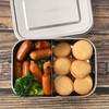 UPTRUST Stainless Steel Lunch Box, 800ML/27oz, Metal Bento Boxes with