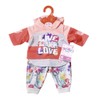 BABY born Trend Casuals Peace Outfit for 43cm Dolls (Styles
