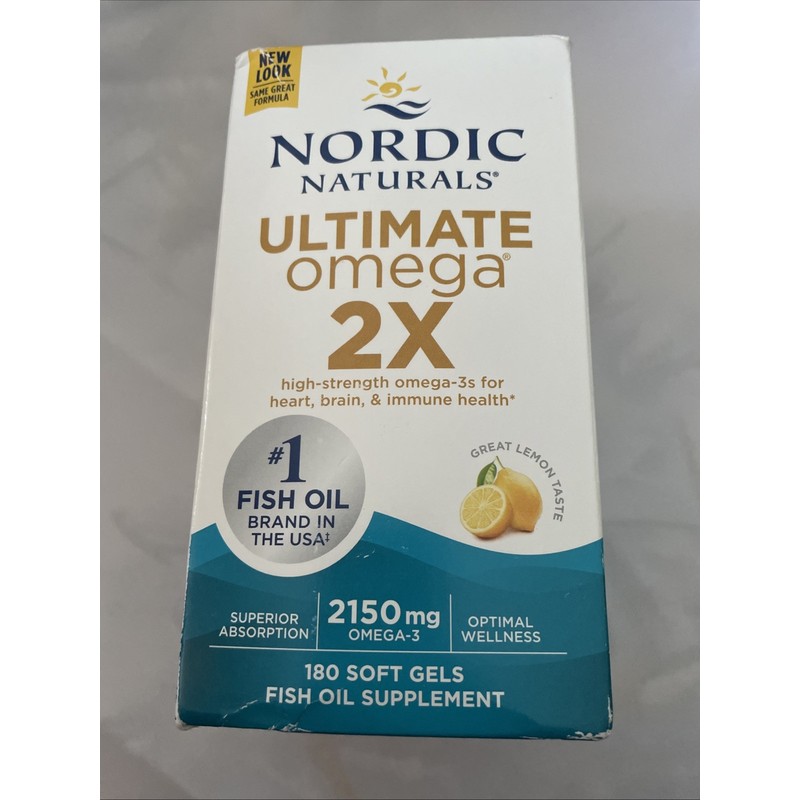 Nordic Naturals Omega-3 Softgel Capsule - 180 Count