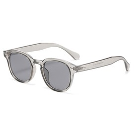LHSDMOAT Retro Depp Style Round Sunglasses Men Women - Vintage 70s UV400 Protection Sunglasses for Driving, Travel & Outdoor Activities