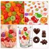 4 Pack Gummy Molds, Silicone Candy Molds Gummy Bear Mold