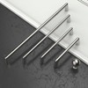 Asidrama 10 Pack 6.3 Inch(160mm) Brushed Satin Nickel Cabinet Pulls