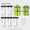 Uno Mejor Safety Vest for Women 11 Pockets Mesh Reflective