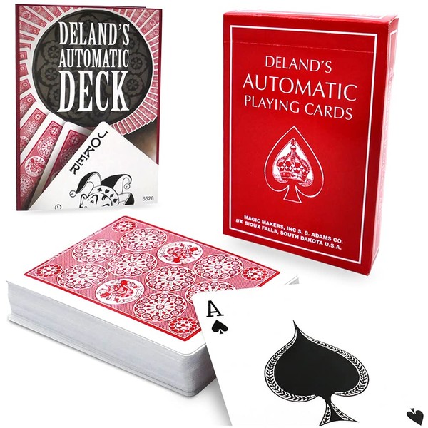 Automatic Magic Deck Trick Marked Cards - Everything Needed for Doing Instant Magic