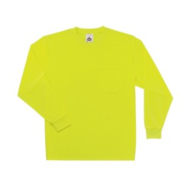 Ergodyne Mens Long Sleeve Tools, Lime, X-Large US