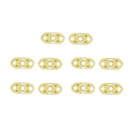 chrome4urauto Roadmaster Impala Caprice Fleetwood Window Regulator Guide Clips 10Pcs Set