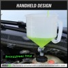 SWANLAKE No-Spill Coolant Funnel Kit,Spill Proof Funnel Bleeder with Adapters.Universal