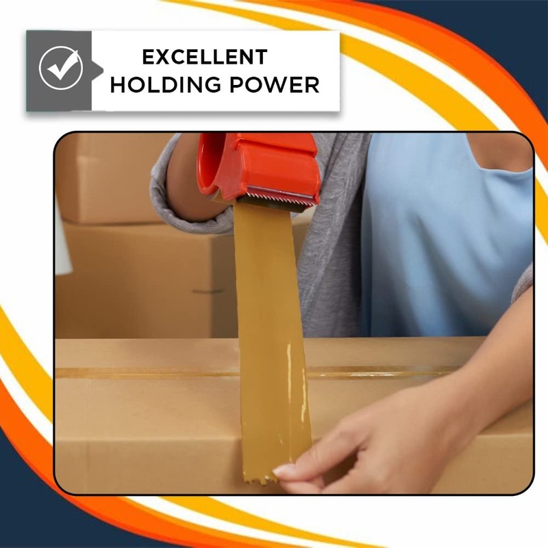 FR Enterprises 6 Rolls Heavy Duty Packing Tape - 48mm