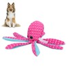 Pet Corduroy Octopus Vocal Toy Puppy Biting Training Toy for