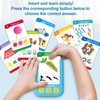 Baby Talking Flash Cards 55 Cards Automatic Reading Educational English