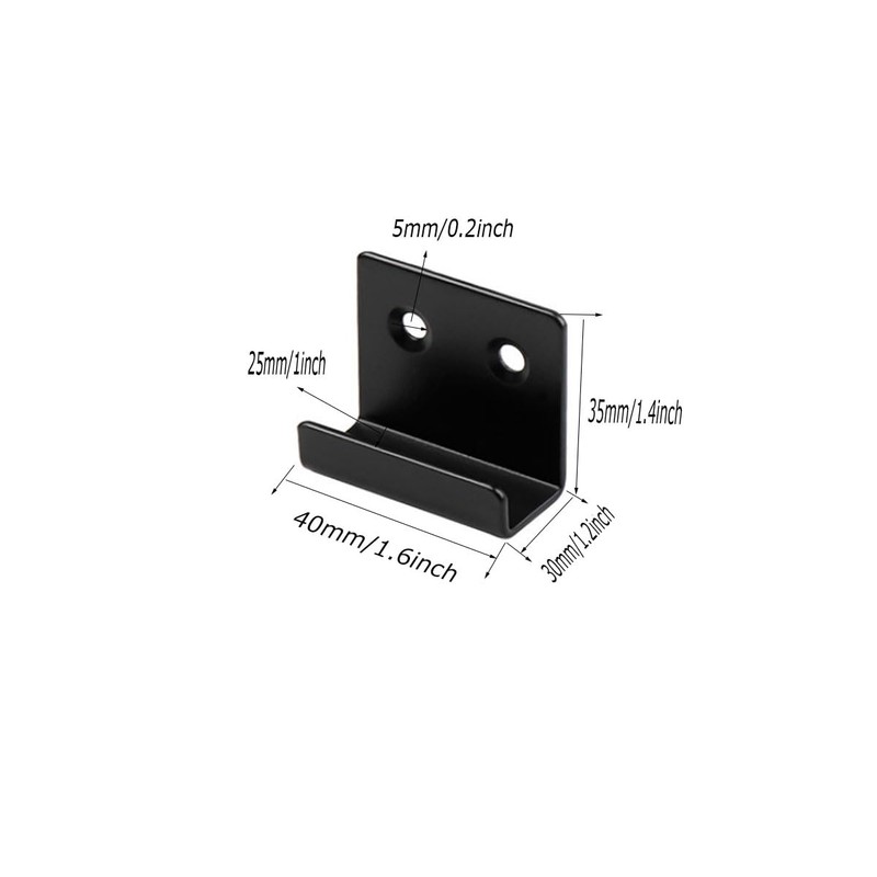 FAFEFC 6 Pieces of Stainless Steel Tile Hanging Code Heavy