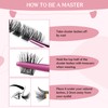 Cluster Eyelashes, Pack of 72 Eyelash Clusters for DIY Eyelash