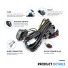 Wsays 12V Plug & Play Rear Lights On/Off Switch 2