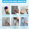 2 Pack Laundry Soap Dispenser,Wall Mounted Detergent Dispenser,Fabric Softener Dispenser,Liquid