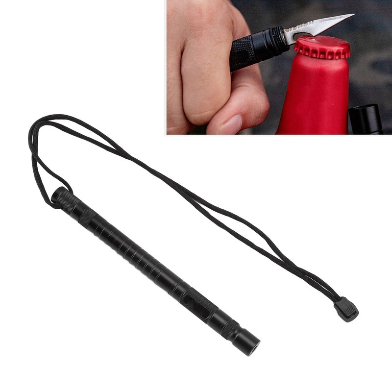 Multi Tool Pen Multifunctional Portable Tungsten Steel Head Aluminum Alloy