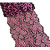 5 Yards Jasmin Metallic Floral Lace Ribbon Stretch Lace Trim