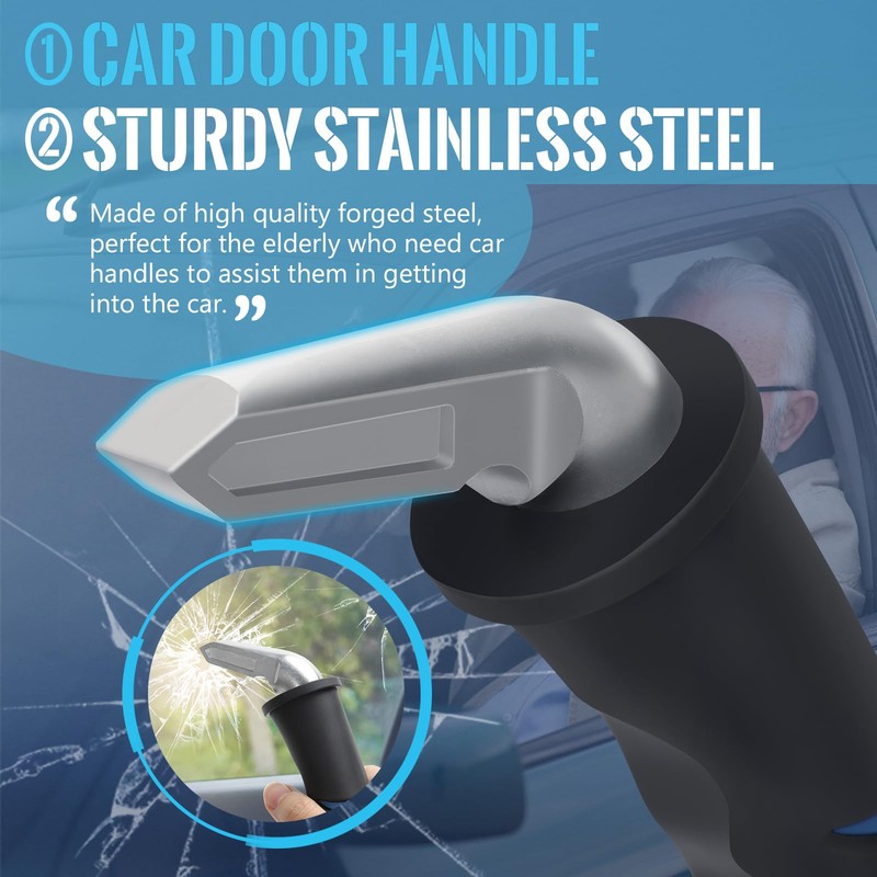 Milifox Car Handle Assist for Elderly - Car Door Handle