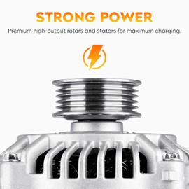 Alternator for 2.5L Saab 9-2x 2005, Subaru Baja 2003-2006, Forester 2003-2005, Impreza 2005, Legacy Outback 2000-2004 AMT0129, 400-48053, 32-00-6062, 23700-AA370, 23700-AA37A