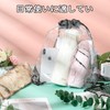 Fuugui Drawstring Backpack Pool Bag Transparent Fruit Storage Gym Bag
