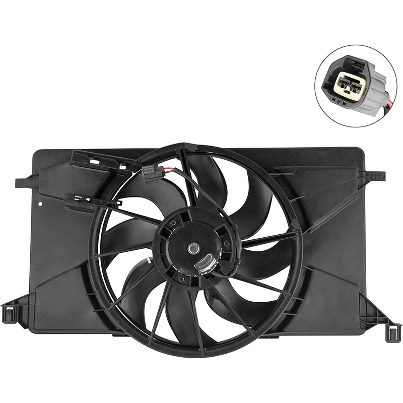 YMAUGP 621606 Radiator Cooling Fan Assembly Without Control Module for