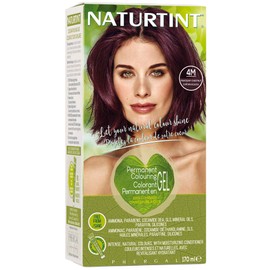 NATURTINT Permanent Hair Dye Colour Gel | Natural Ammonia Free Hair Color for Women| 100% Gray Coverage | Vegan and Cruelty Free Hair Dye Colour for Women | Mahogany Chestnut | Code 4M