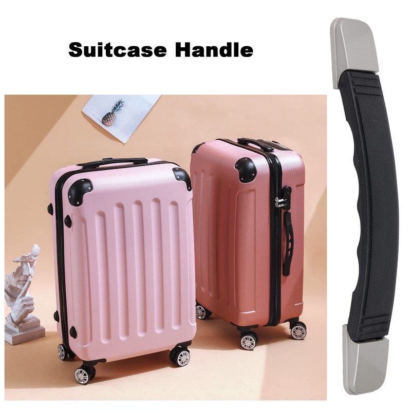 Mxfans Black Strap Flexible Handle with Bracket and Screws for