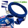 UK Made Mains Power 13Amp UK Plug to 16Amp IP44