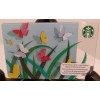 STARBUCKS CANADA CARD 2011" SPRING BUTTERFLIES" BRAND NEW GREAT PRICE