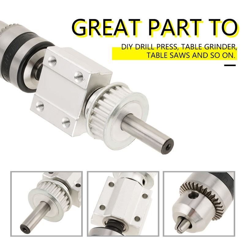 High Precision Unpowered Spindle Assembly for Table Drill DIY Drill