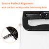 XOOL 3 Hole Punch, Heavy Duty Metal Hole Puncher for
