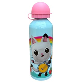 CARTOON Gabby's Dollhouse Aluminium Baby Dummy Bottle 500 ml Pink