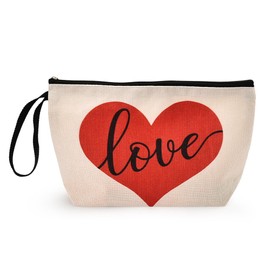 Small Cosmetic Bag Makeup Bags for Women Girls Birthday Gifts for Wife Girlfriend Anniversary Valentines Day Gifts for Her Fiancee Gifts for Couple Travel Makeup Bag Cosmetic Bags for Purse
