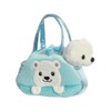 AURORA Fancy Pal Polar Bear Peek-a-Boo 8In 61009 White