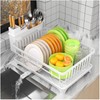 SavvyStor Dish Drainer Dish Drainer Space Saving Dish Drainer for