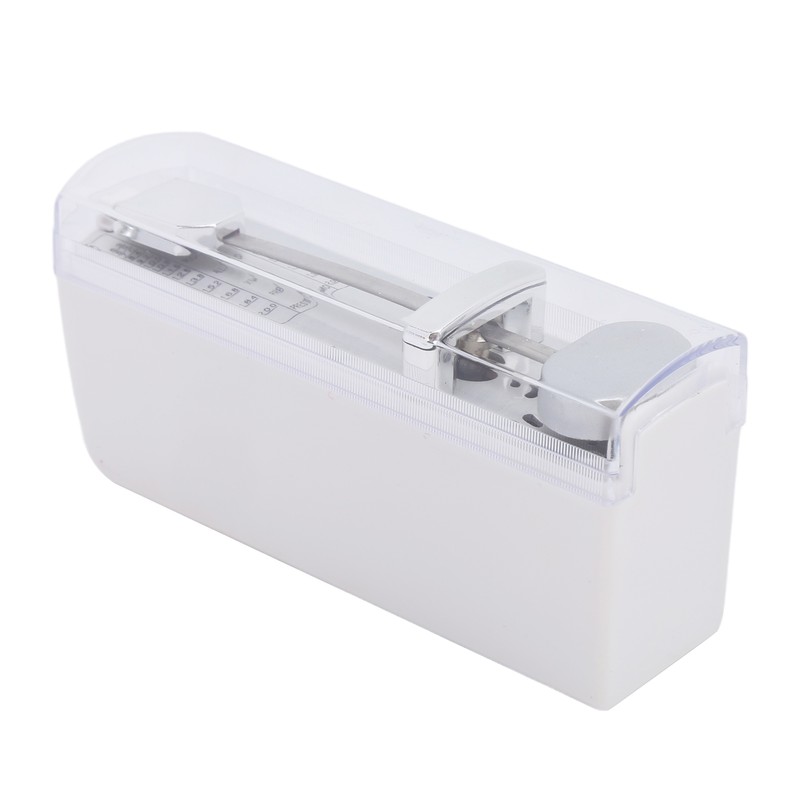Mini Mechanical Metronome Portable 11x5x3cm White Musical Instrument Accessories for