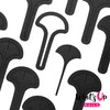 Whats Up Nails - Stiletto Tape Vinyl Stencils for Nail